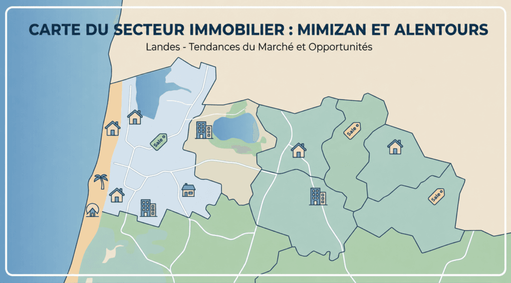 Achat immobilier à Mimizan depuis Paris ou Bordeaux - outils numériques et visite virtuelle 360°